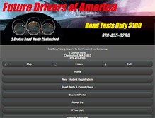 Tablet Screenshot of futuredriversofamerica.com